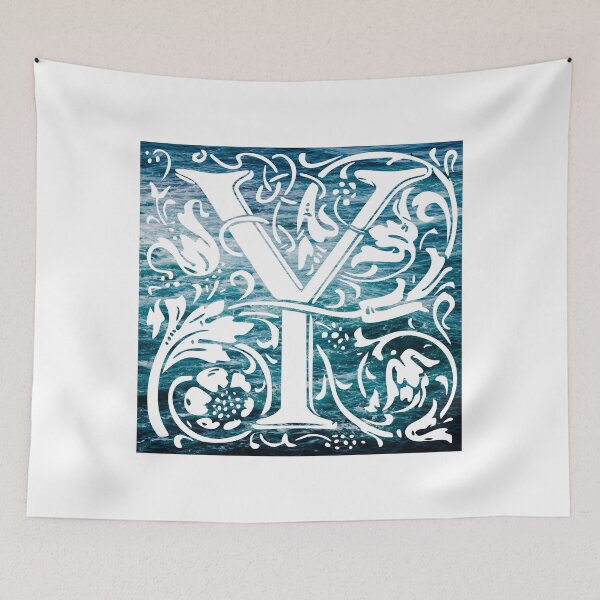 Item preview, The Letter Y Ocean Waves  designed and sold by yacine12353.