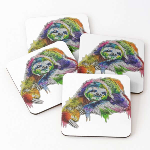 Item preview, Watercolor Sloth designed and sold by TinStars07.