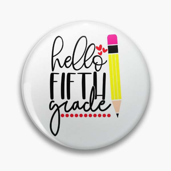 Item preview, Hello Fifth Grade designed and sold by purpleblobart.