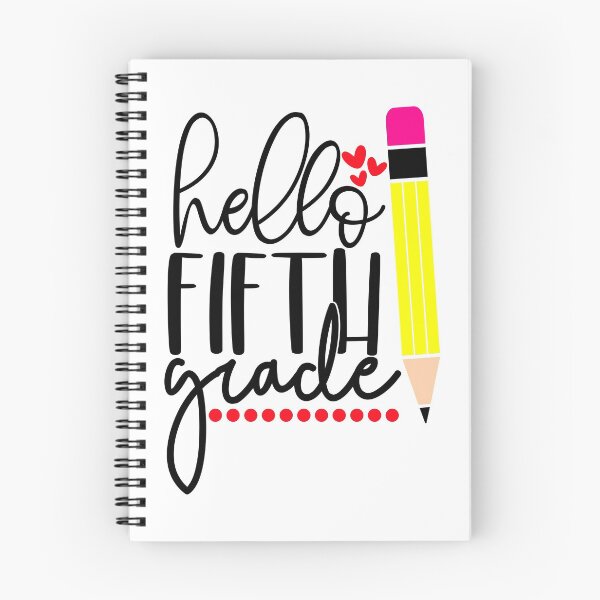Item preview, Hello Fifth Grade designed and sold by purpleblobart.