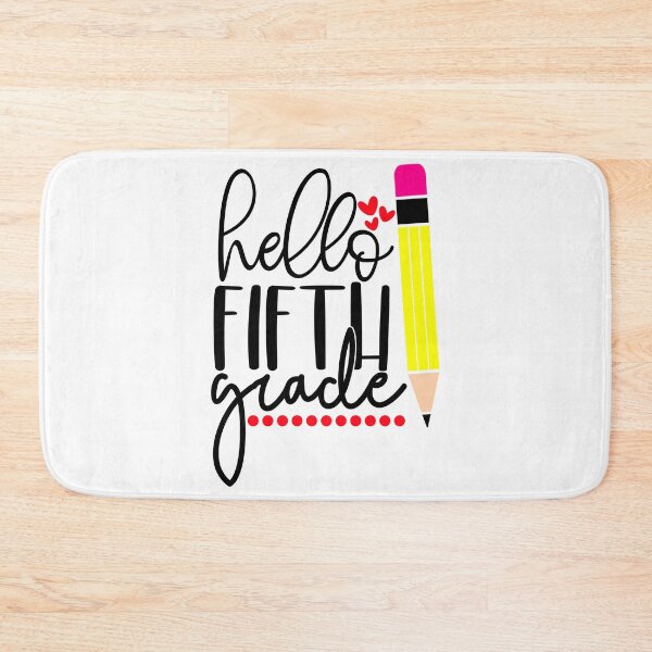 Item preview, Hello Fifth Grade designed and sold by purpleblobart.