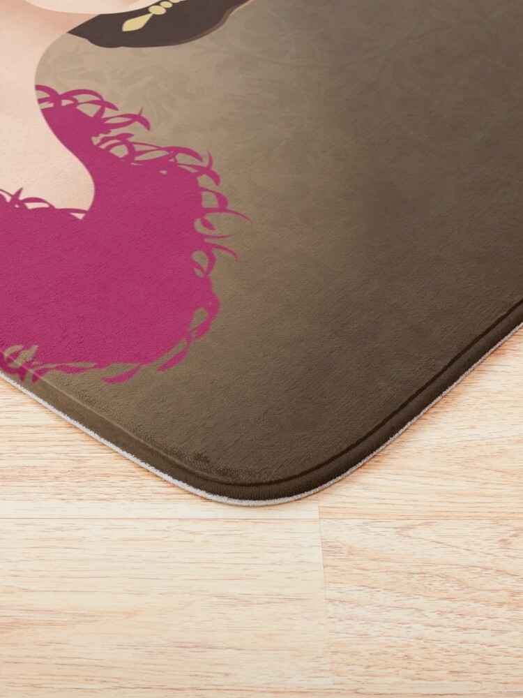 Alternate view of Burgundy dress Bath Mat