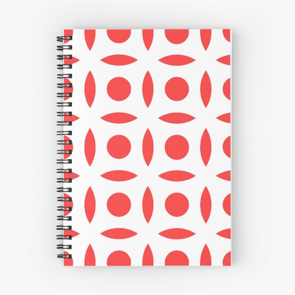 Item preview, Geometric Pattern: Intersect Circle: White/Red designed and sold by Red Wolf.