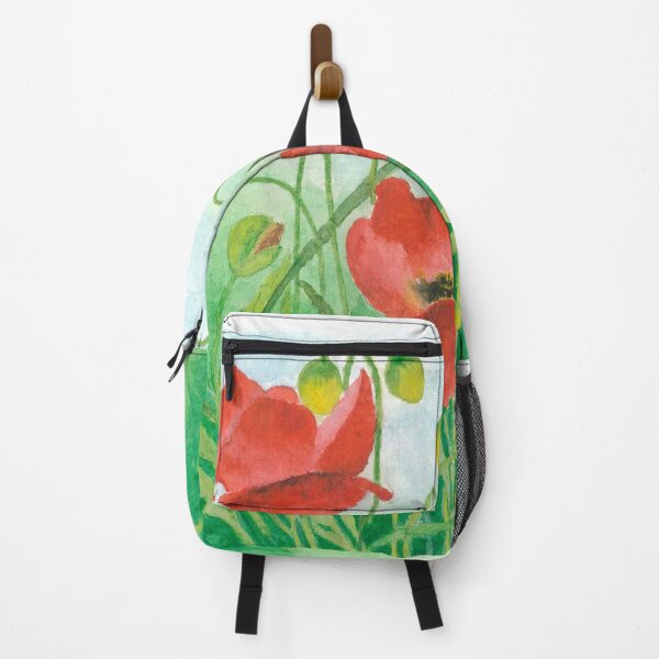Item preview, Floral print designe Red Poppies designed and sold by Jaroszlava Magyar.