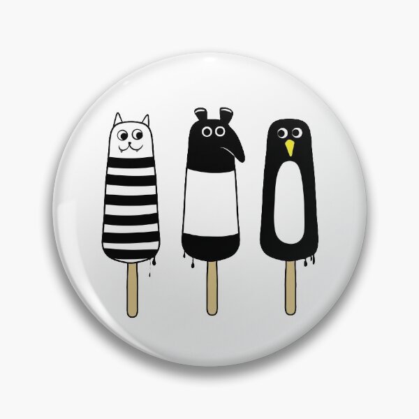 Item preview, Tiger, tapir and penguin ice cream designed and sold by Marie-Sophie Germain.