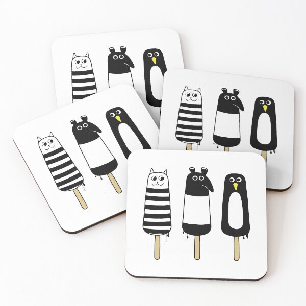 Item preview, Tiger, tapir and penguin ice cream designed and sold by Marie-Sophie Germain.