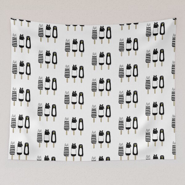 Item preview, Tiger, tapir and penguin ice cream designed and sold by Marie-Sophie Germain.