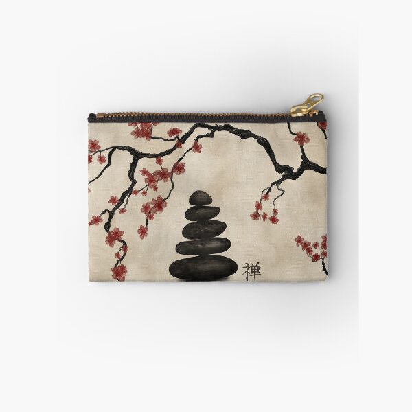 Item preview, Zen stones Sakura Tree designed and sold by k9printart.