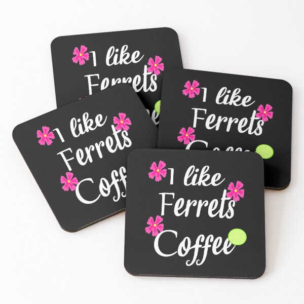 Item preview, funny gift for pet ferret  lovers and coffee addict: funny gift for ferrets owner funny womens coffee  designed and sold by khalidelk.