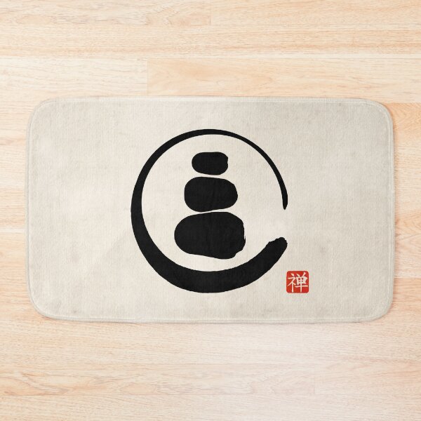 Item preview, Zen Enso Circle and Zen stones designed and sold by k9printart.