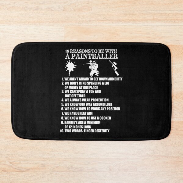 Item preview, 10 Reasons to be with a paintballer - Funny paintballer Gift designed and sold by Teenation9.