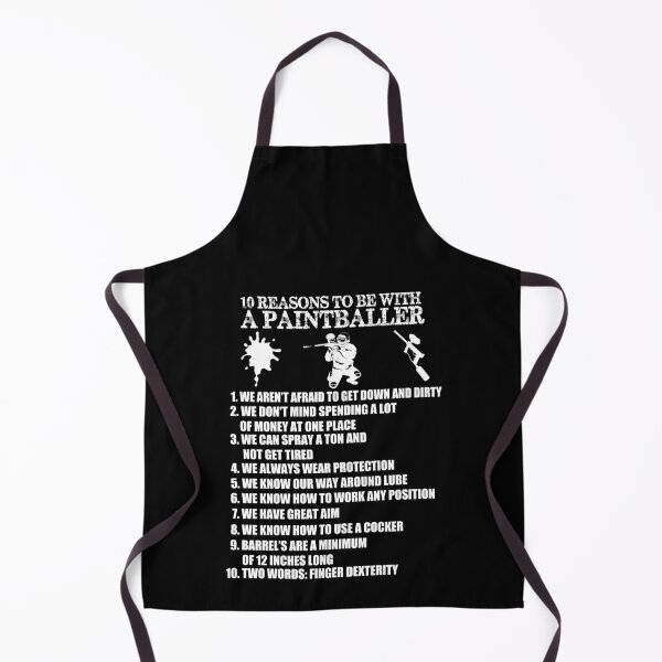 Item preview, 10 Reasons to be with a paintballer - Funny paintballer Gift designed and sold by Teenation9.