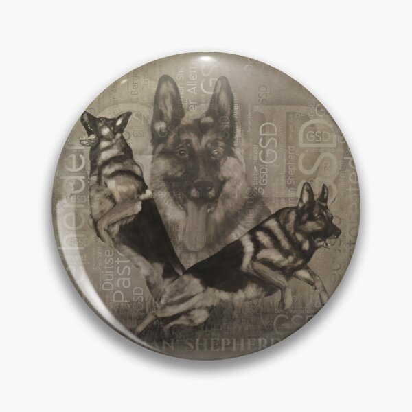 Item preview, German Shepherd Dog - GSD Word Art designed and sold by k9printart.