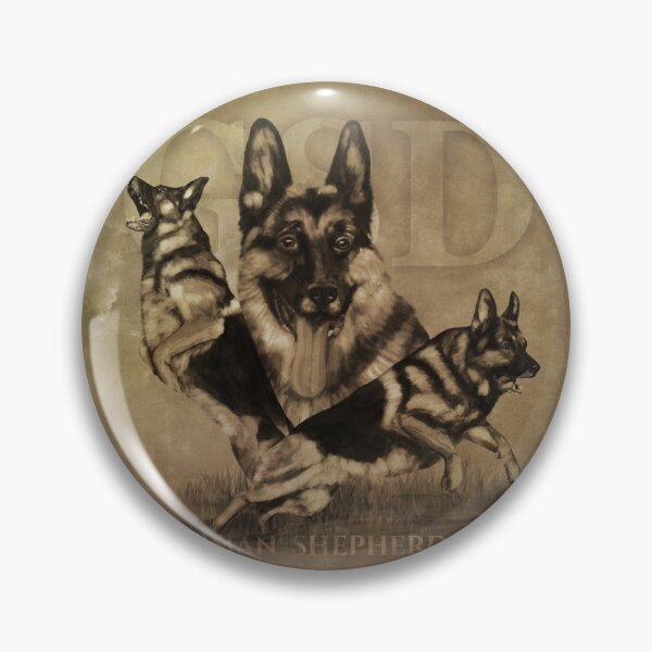 Item preview, German Shepherd Dog - GSD Collage designed and sold by k9printart.
