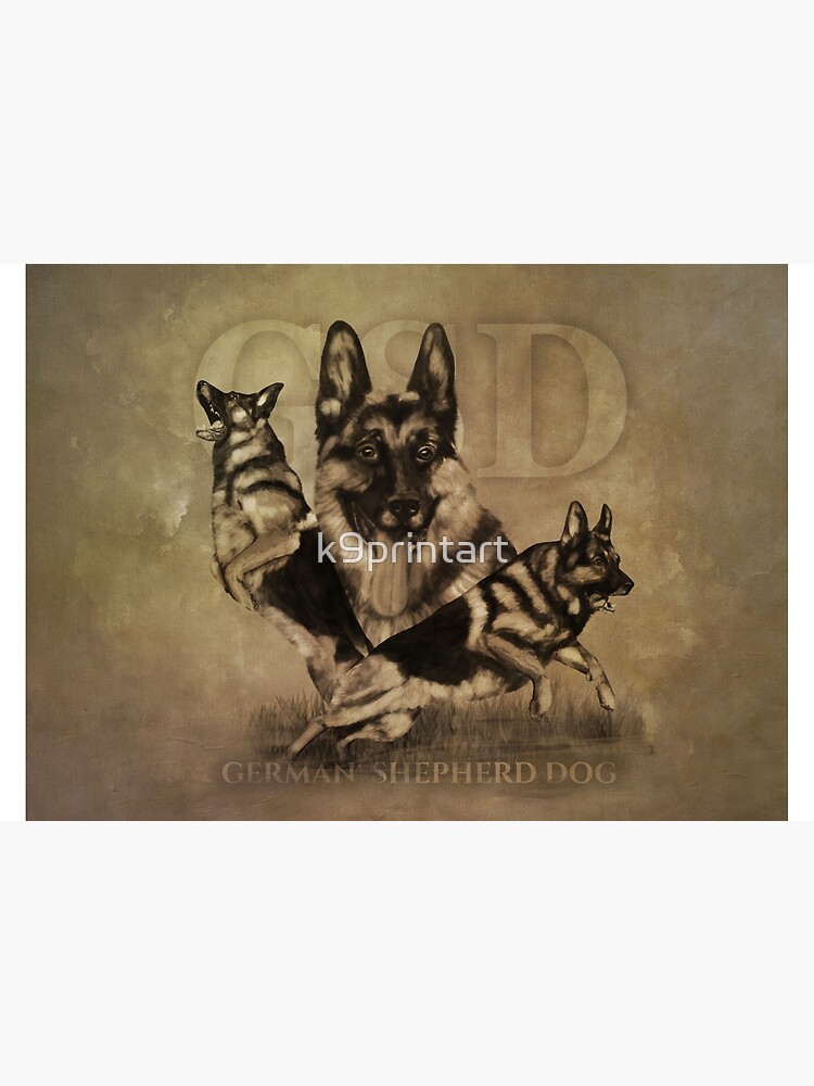 German Shepherd Dog - GSD Collage Jigsaw Puzzle for Sale by