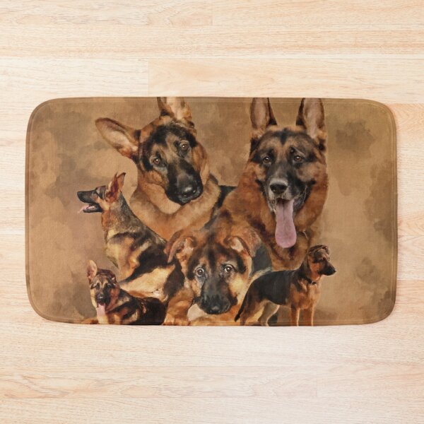 Item preview, German Shepherd Dog - puppy, young, adult designed and sold by k9printart.
