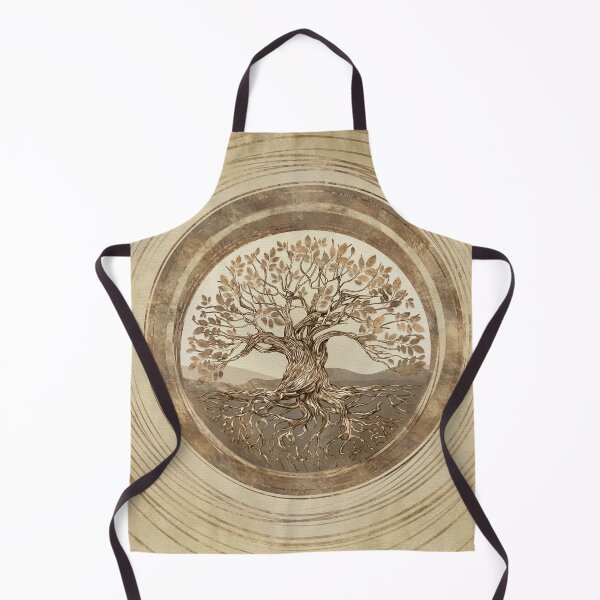 Item preview, Tree of life -Yggdrasil Pastel Gold designed and sold by k9printart.