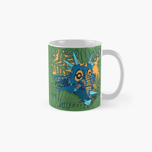Styracosaurus Jungle Classic Mug
