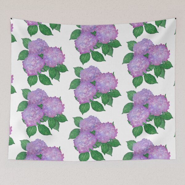 Item preview, Beautiful blooms of purple hydrangea designed and sold by AsyaTury.