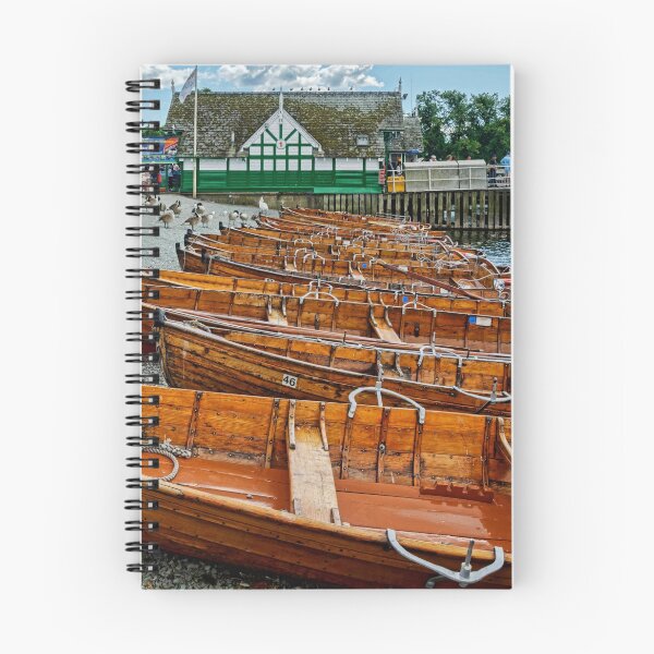 Item preview, Rowing boats lined up on Windermere designed and sold by Frank  Irwin.