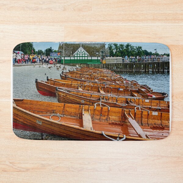 Item preview, Rowing boats lined up on Windermere designed and sold by Frank  Irwin.