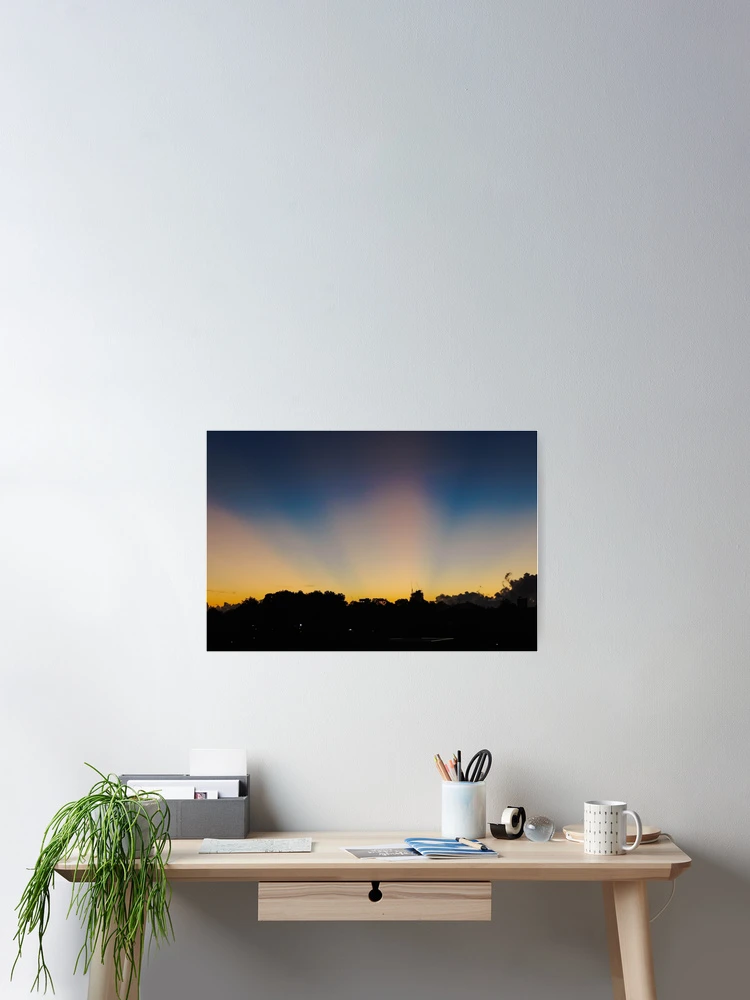 Thumbnail 2 of 3, Poster, Sun Rays designed and sold by roneth.