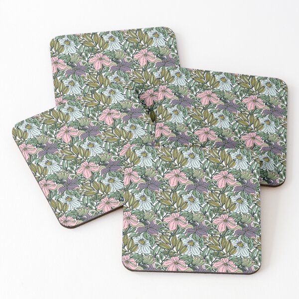 Item preview, Floral pattern Leggings designed and sold by More than Myriad.