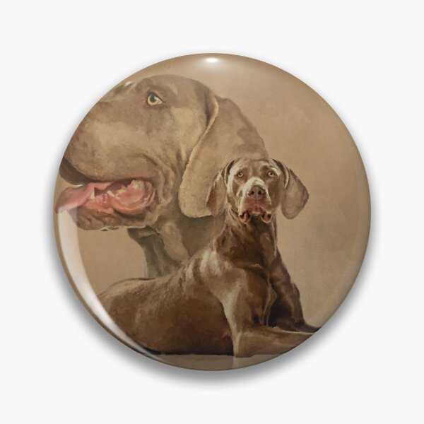 Item preview, Weimaraner Dogs Collage designed and sold by k9printart.
