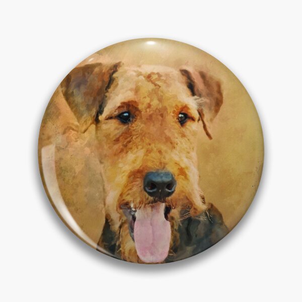Item preview, Airedale Terrier Portrait  designed and sold by k9printart.
