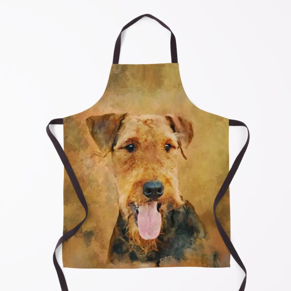 Item preview, Airedale Terrier Portrait designed and sold by k9printart.