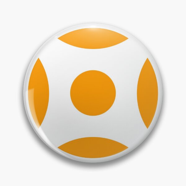 Item preview, Geometric Pattern: Intersect Circle: White/Orange designed and sold by Red Wolf.