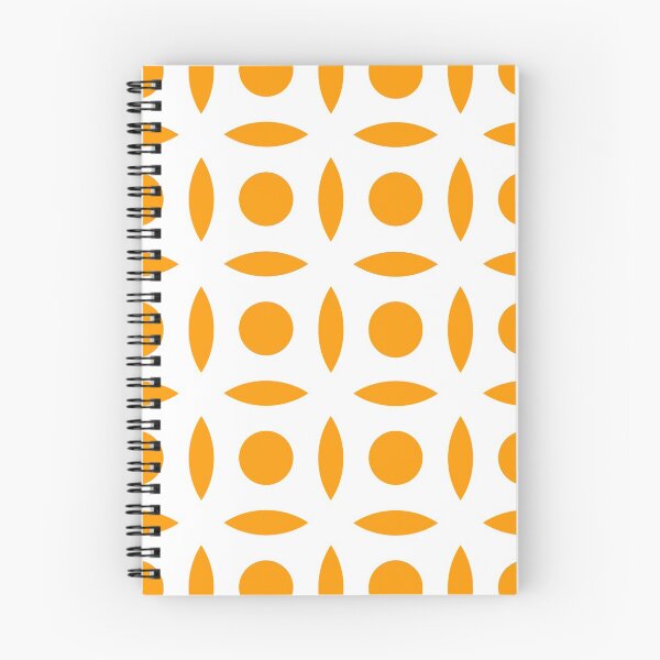 Item preview, Geometric Pattern: Intersect Circle: White/Orange designed and sold by Red Wolf.