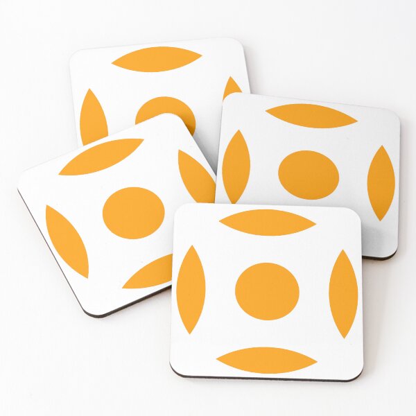 Item preview, Geometric Pattern: Intersect Circle: White/Orange designed and sold by Red Wolf.