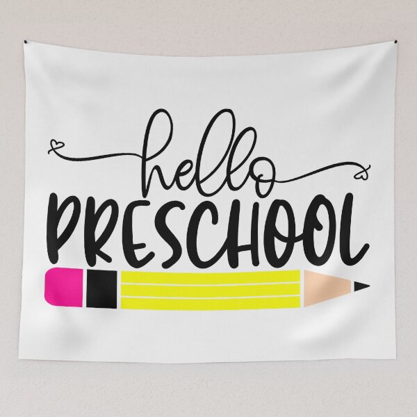 Item preview, Hello Preschool designed and sold by purpleblobart.