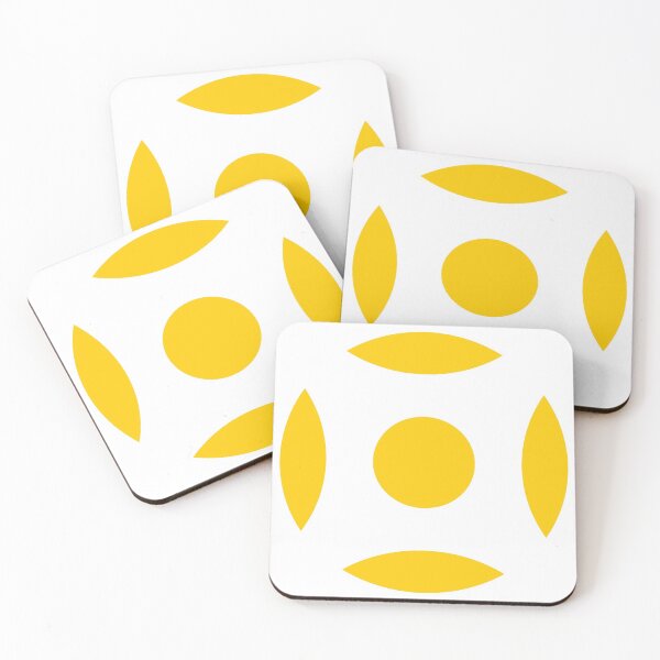 Item preview, Geometric Pattern: Intersect Circle: White/Yellow designed and sold by Red Wolf.