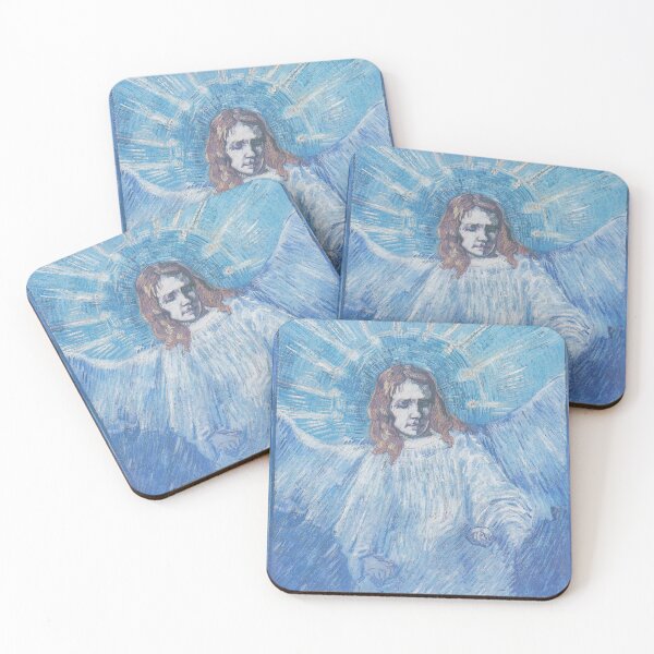 Item preview, Half-length figure of an angel - Vincent van Gogh designed and sold by TemporaryArt.