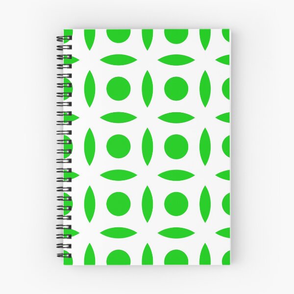 Item preview, Geometric Pattern: Intersect Circle: White/Green designed and sold by Red Wolf.