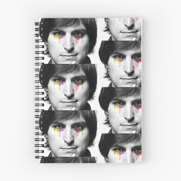 Item preview, Steve Jobs - "Rainbow Tears" - Apple Computers Think Different designed and sold by andr0narak.