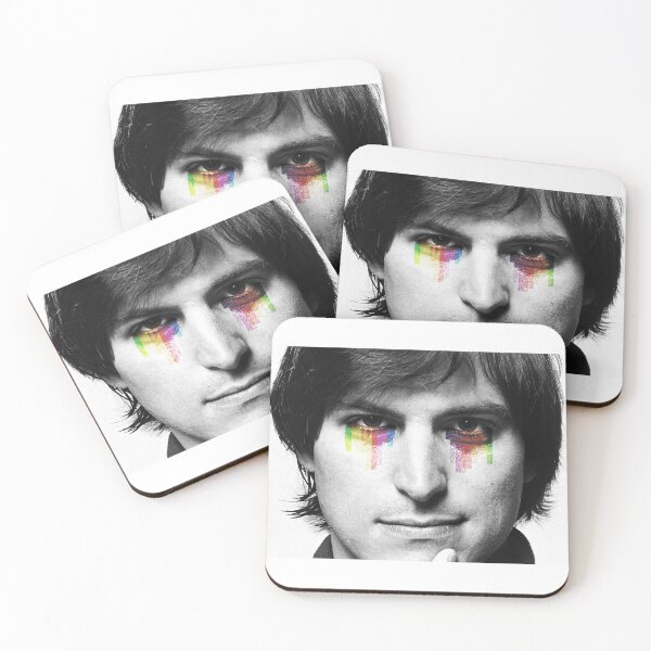Item preview, Steve Jobs - "Rainbow Tears" - Apple Computers Think Different designed and sold by andr0narak.