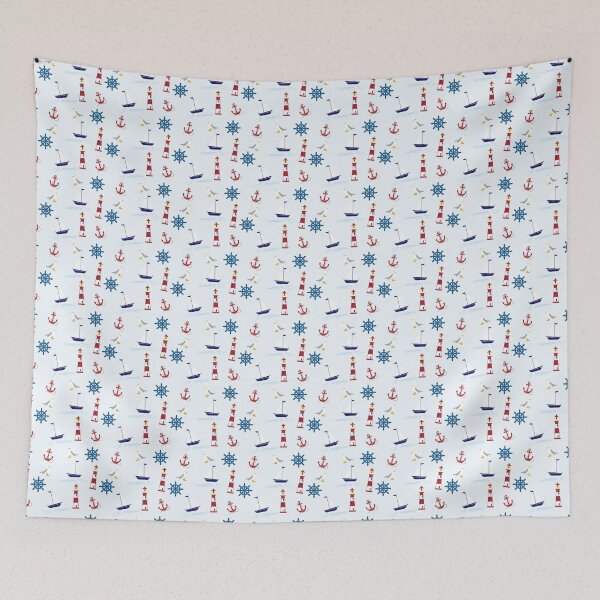 Item preview, Nautical - Pattern designed and sold by blockshop.