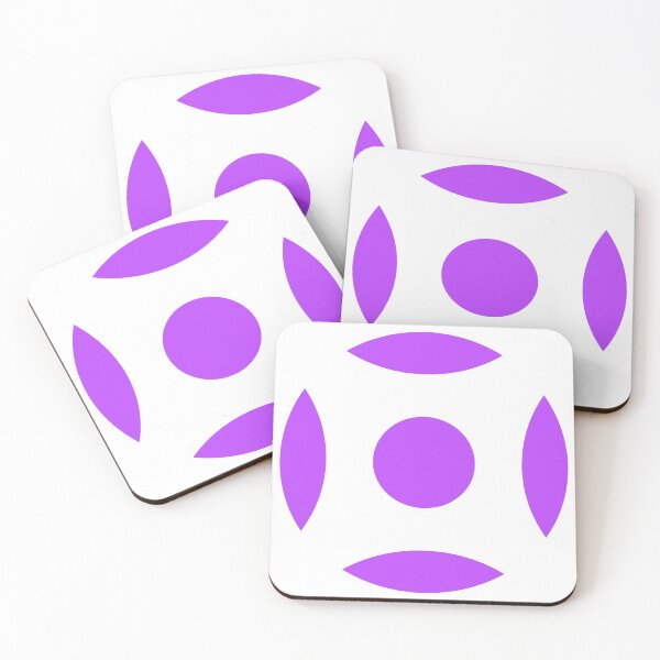 Item preview, Geometric Pattern: Intersect Circle: White/Purple designed and sold by Red Wolf.
