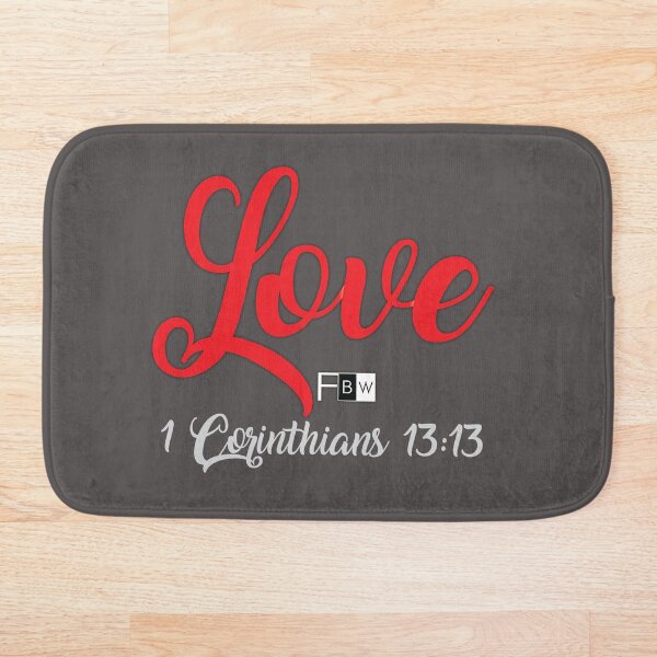Love Bath Mat