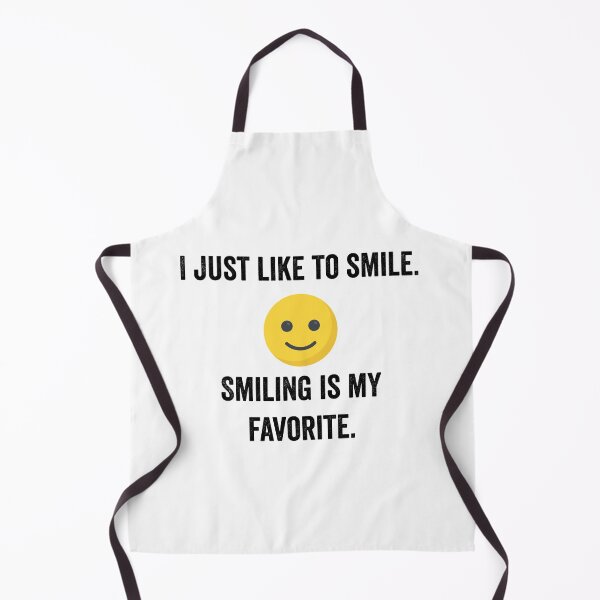 Item preview, I just like to smile. Smiling is my favorite. designed and sold by flying-flamingo.