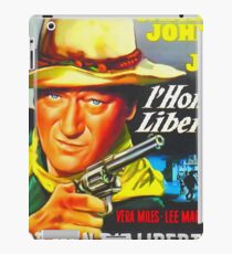 Vinilo o funda para iPad Cartel belga de El hombre que disparó a Liberty Valance