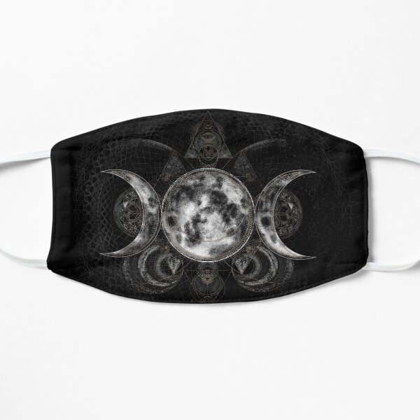 Triple Moon - Triple Goddess Flat Mask