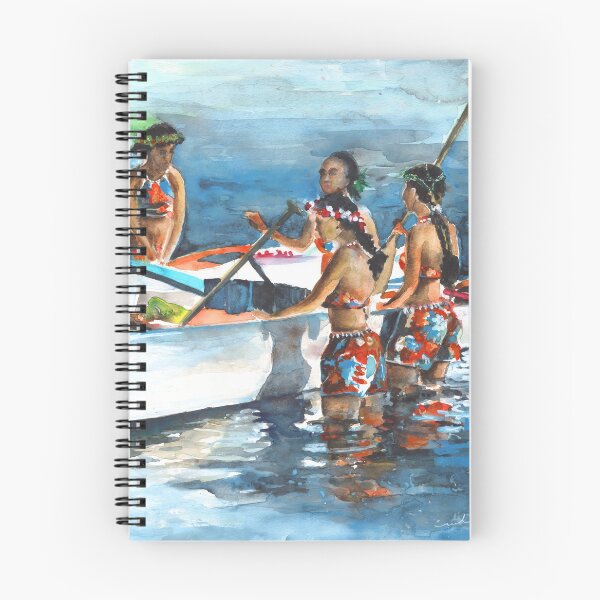 Item preview, Polynesian Women around Canoe designed and sold by Goodaboom.