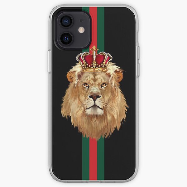 King lion corwn iPhone Soft Case