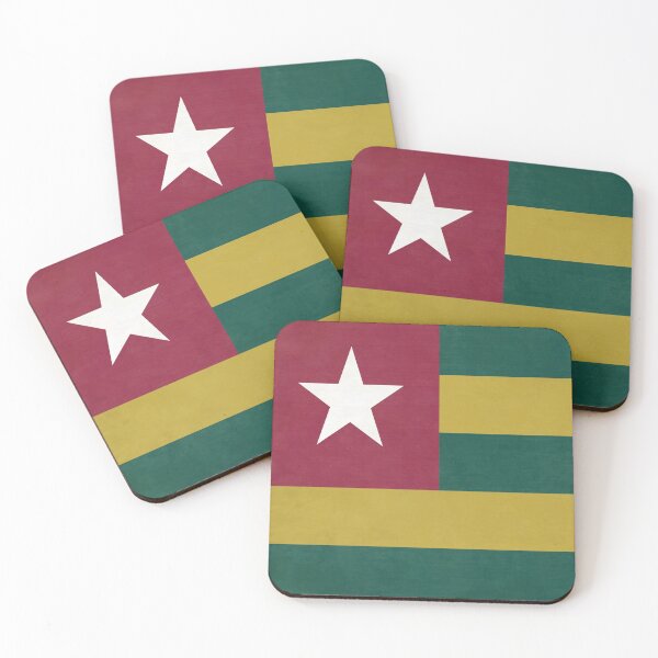 Item preview, Togo Flag designed and sold by Leslie Montgomery Art.