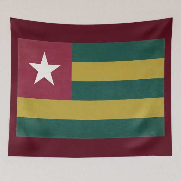 Item preview, Togo Flag designed and sold by Finding Fortuity.