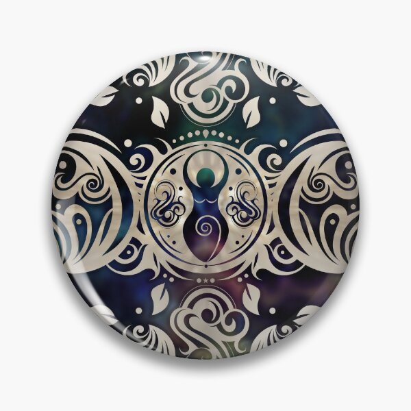 Item preview, Triple Moon Goddess Moonlight purple #1 designed and sold by k9printart.
